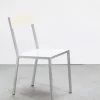 SUSAN BIJL Meubels^Alu Chair, White Seat, Ivory Back - Muller Van Severen