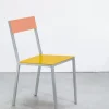 SUSAN BIJL Meubels^Alu Chair, Yellow Seat, Pink Back - Muller Van Severen