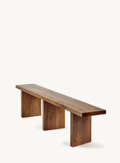 SUSAN BIJL Meubels^Bench Walnut Solid, Large - Atelier 365