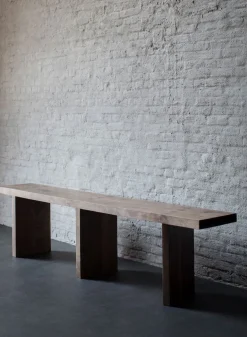 SUSAN BIJL Meubels^Bench Walnut Solid, Large - Atelier 365