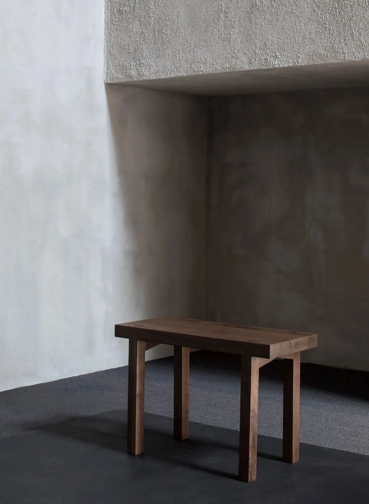 SUSAN BIJL Meubels^Bench Walnut Solid, Small - Atelier 365