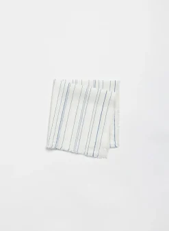 SUSAN BIJL Kitchen & Tableware^Greta Napkin, White/Cobalto - Chiarastella Cattana