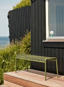SUSAN BIJL Meubels^Palissade Bench, Olive - Hay