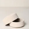 SUSAN BIJL Wand^Pastille Box S, Ivoire Suede - Michael Verheyden