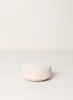 SUSAN BIJL Wand^Pastille Box S, Ivoire Suede - Michael Verheyden