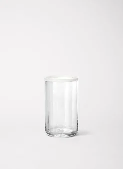 SUSAN BIJL Glaswerk^Peter Glass In White, Small - Akua Objects