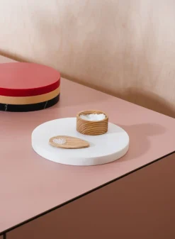 SUSAN BIJL Kitchen & Tableware^Saleiro Salt Container, Ash - The Home Project