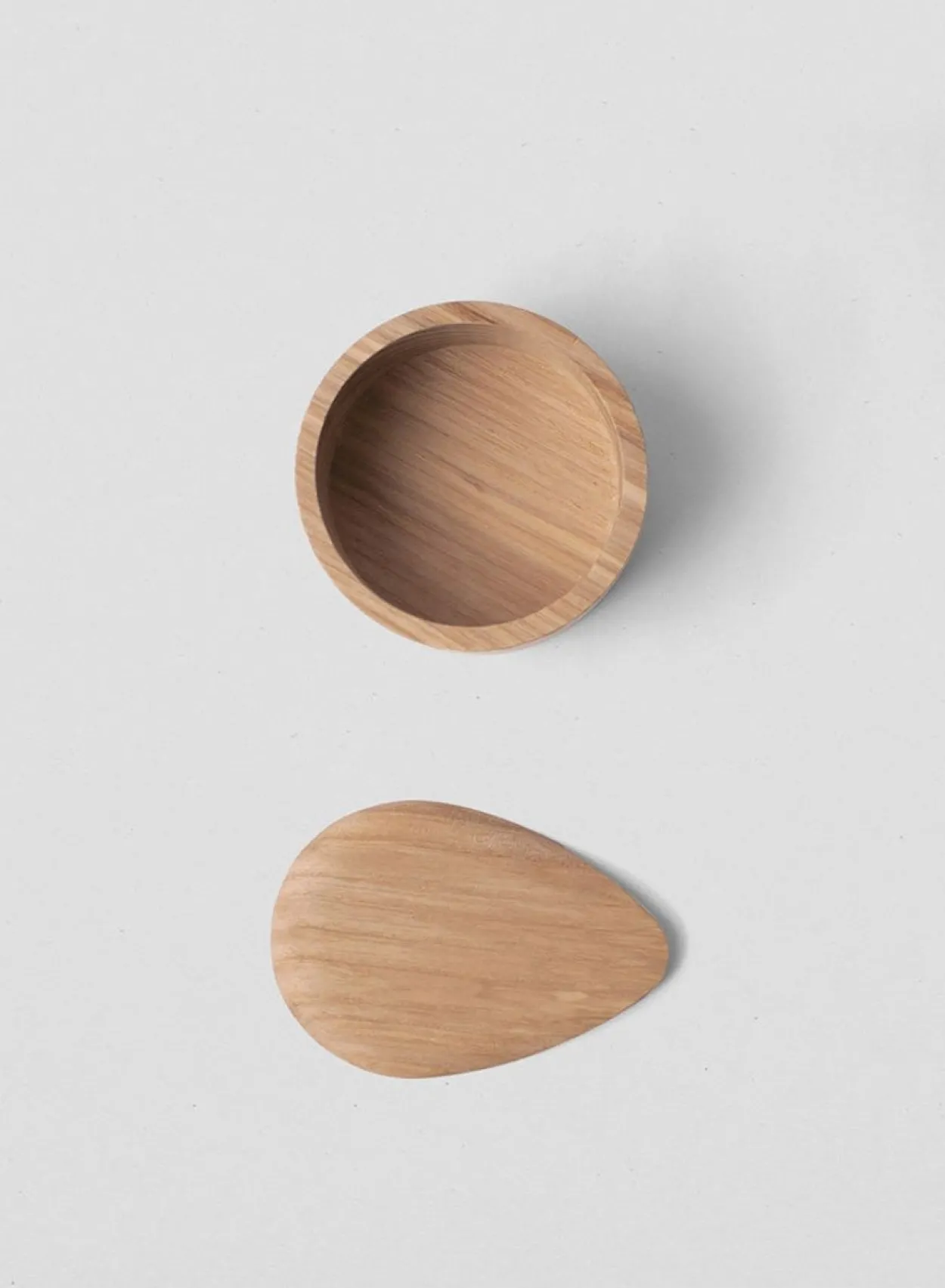 SUSAN BIJL Kitchen & Tableware^Saleiro Salt Container, Ash - The Home Project