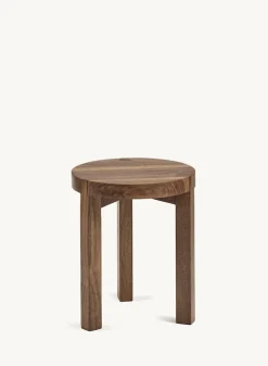 SUSAN BIJL Meubels^Stool Walnut Solid - Atelier 365