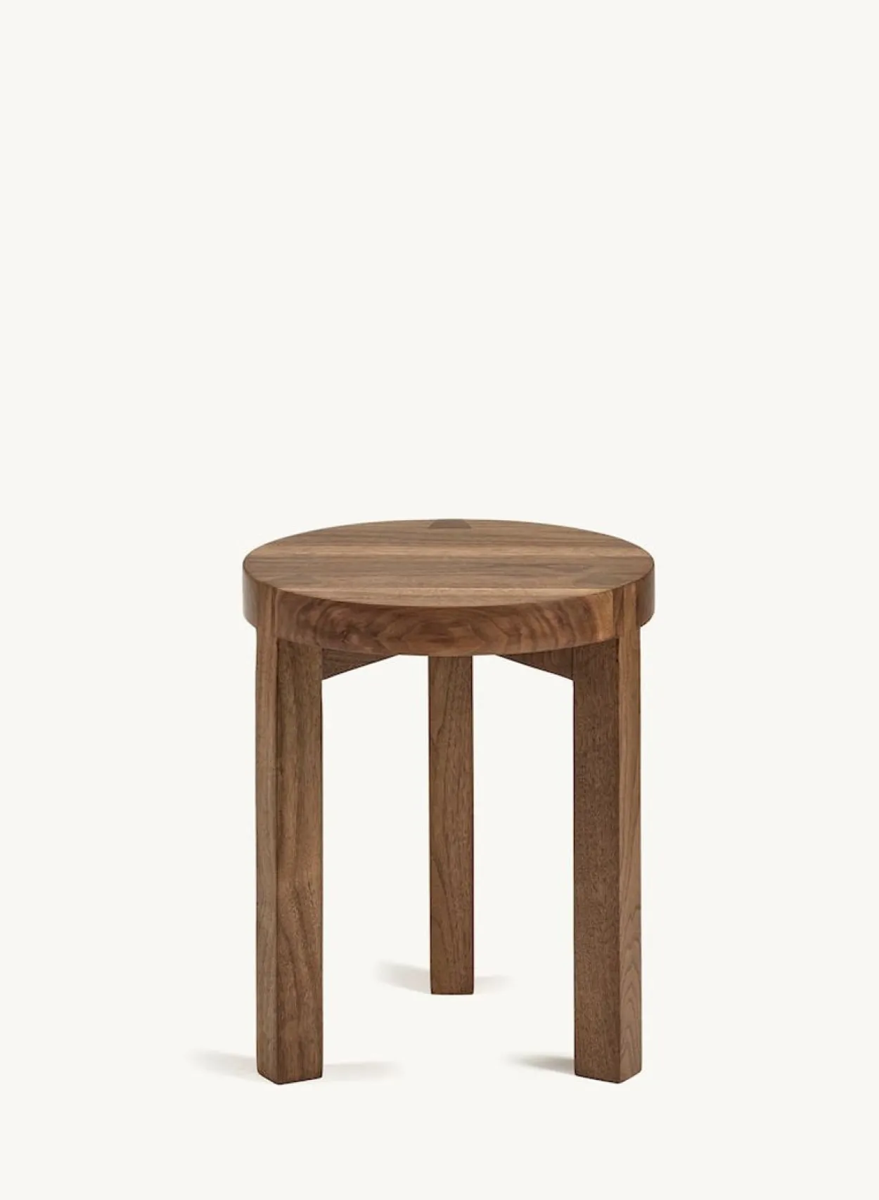 SUSAN BIJL Meubels^Stool Walnut Solid - Atelier 365