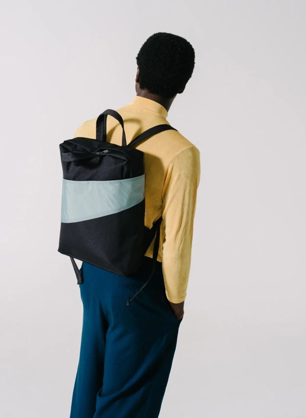 SUSAN BIJL The New Backpack^The New Backpack Black & Grey