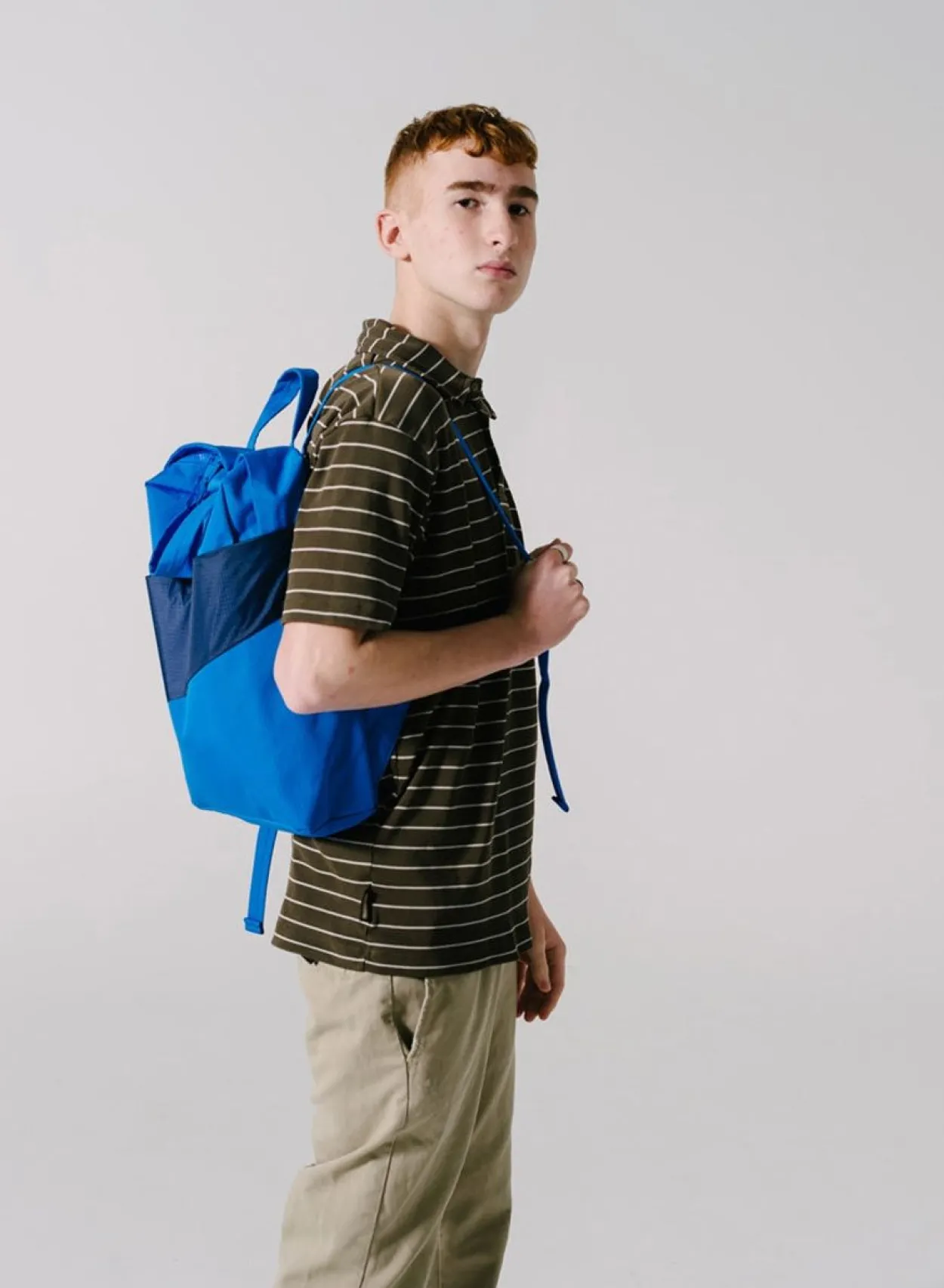 SUSAN BIJL The New Backpack^The New Backpack Blue & Navy