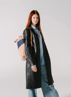 SUSAN BIJL The New Backpack^The New Backpack Camel & Navy