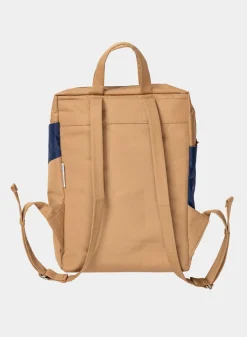 SUSAN BIJL The New Backpack^The New Backpack Camel & Navy