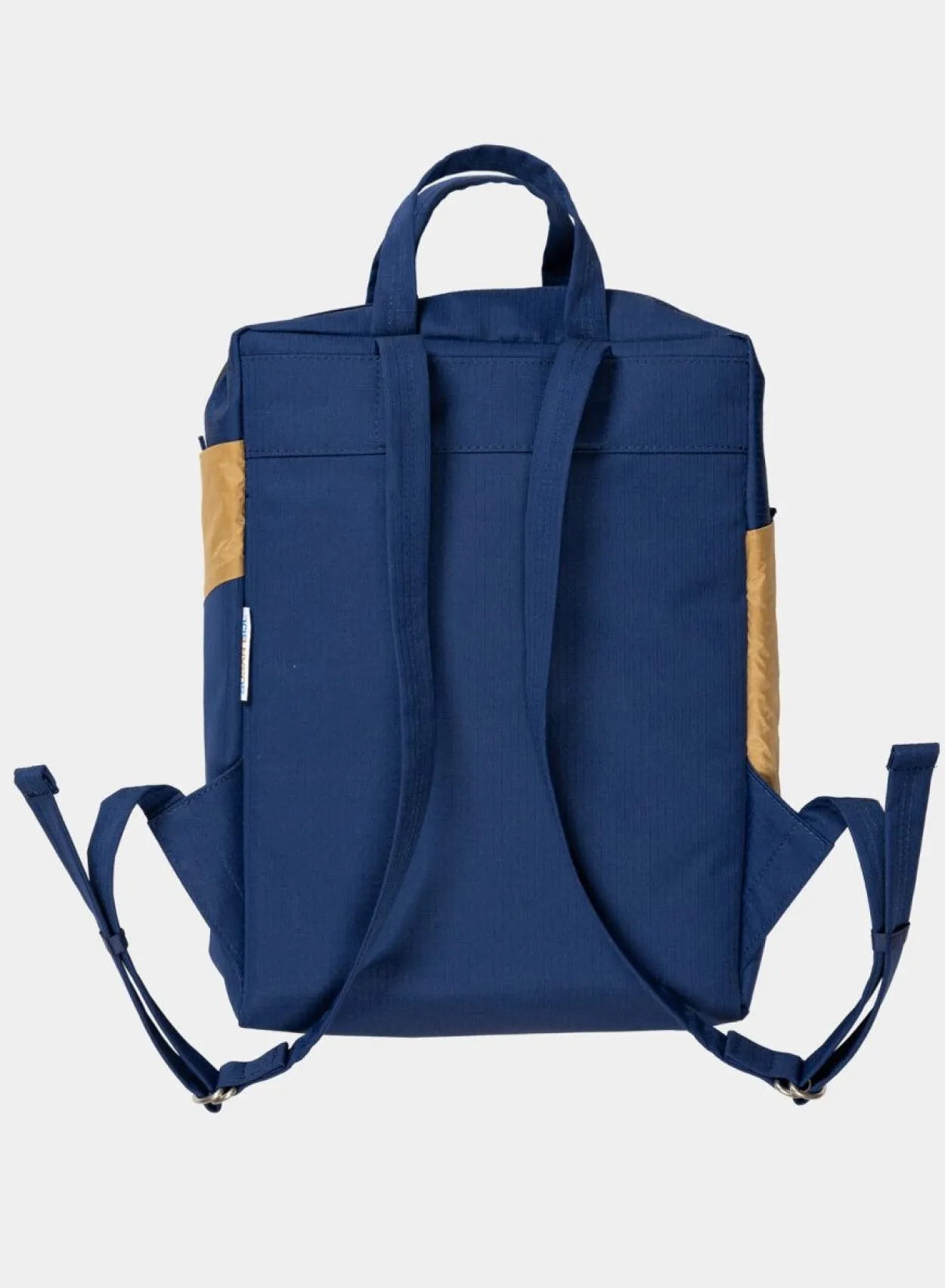 SUSAN BIJL The New Backpack^The New Backpack Navy & Camel