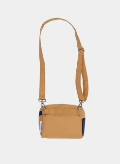 SUSAN BIJL The New Bum Bag^The New Bum Bag Camel & Navy Small