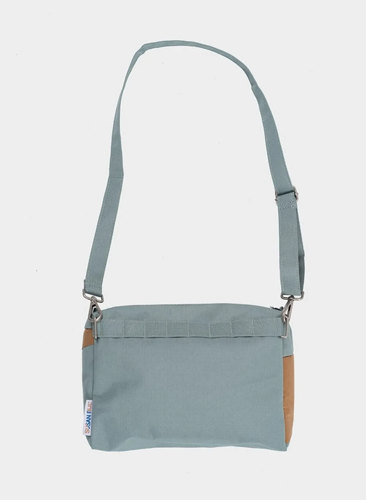 SUSAN BIJL The New Bum Bag^The New Bum Bag Grey & Camel Medium
