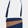 SUSAN BIJL The New Bum Bag^The New Bum Bag Navy & Camel Medium
