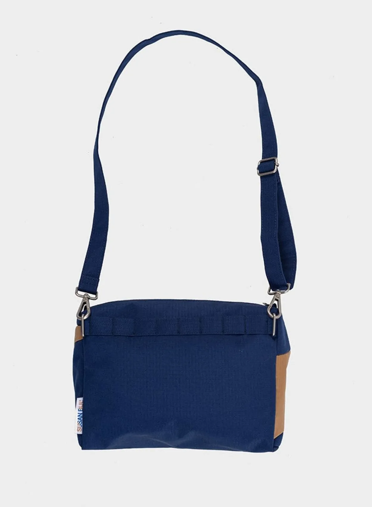SUSAN BIJL The New Bum Bag^The New Bum Bag Navy & Camel Medium