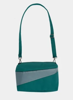 SUSAN BIJL The New Bum Bag^The New Bum Bag Pine & Grey Medium