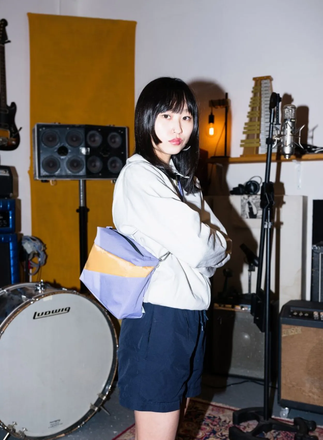 SUSAN BIJL The New Bum Bag^The New Bum Bag Treble & Reflect Medium