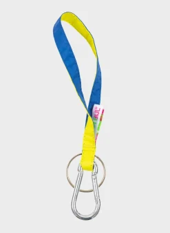 SUSAN BIJL The New Keychain^The New Keychain Fluo Yellow & Blue