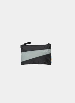 SUSAN BIJL The New Pouch^The New Pouch Black & Grey Small