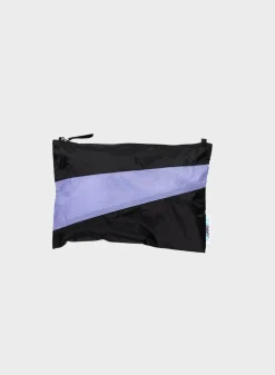 SUSAN BIJL The New Pouch^The New Pouch Black & Treble Medium