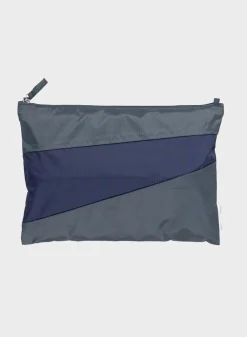SUSAN BIJL The New Pouch^The New Pouch Go & Navy Large