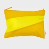 SUSAN BIJL The New Pouch^The New Pouch Helio & Fluo Yellow Large