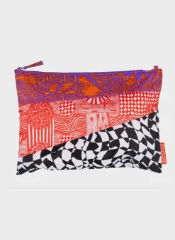 SUSAN BIJL The New Pouch^The New Pouch Kiki Bouba Red Large