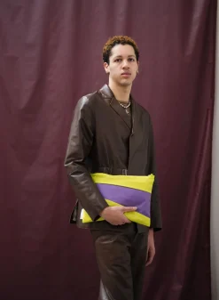 SUSAN BIJL The New Pouch^The New Pouch Sport & Lilac Large