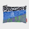 SUSAN BIJL The New Pouch^The New Pouch Terrazzo Taselaar Blue Large
