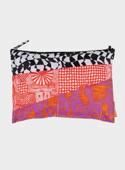 SUSAN BIJL The New Pouch^The New Pouch Terrazzo Taselaar Red Large