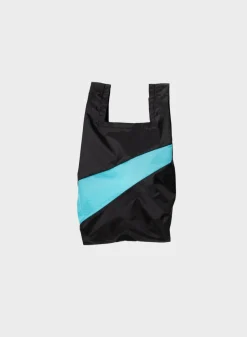 SUSAN BIJL The New Shopping Bag^The New Shopping Bag Black & Drive Small