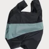 SUSAN BIJL The New Shopping Bag^The New Shopping Bag Black & Grey Large