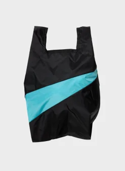 SUSAN BIJL The New Shopping Bag^The New Shopping Bag Black & Drive Medium