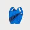 SUSAN BIJL The New Shopping Bag^The New Shopping Bag Blue & Navy Small