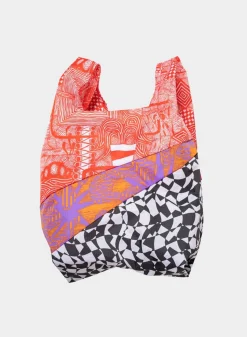 SUSAN BIJL The New Shopping Bag^The New Shopping Bag Endless Smoking Croissant Red Medium