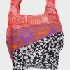 SUSAN BIJL The New Shopping Bag^The New Shopping Bag Endless Smoking Croissant Red Large