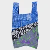 SUSAN BIJL The New Shopping Bag^The New Shopping Bag Endless Smoking Croissant Blue Medium
