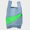 SUSAN BIJL The New Shopping Bag^The New Shopping Bag Fuzz & Greenscreen Medium