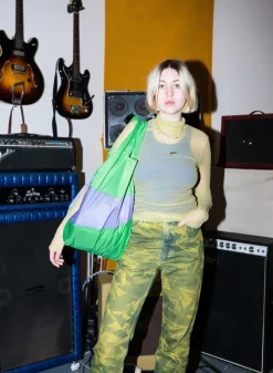 SUSAN BIJL The New Shopping Bag^The New Shopping Bag Greenscreen & Treble Large