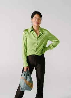 SUSAN BIJL The New Shopping Bag^The New Shopping Bag Grey & Camel Small