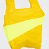 SUSAN BIJL The New Shopping Bag^The New Shopping Bag Helio & Fluo Yellow Large