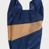 SUSAN BIJL The New Shopping Bag^The New Shopping Bag Navy & Camel Large