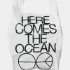 SUSAN BIJL The New Shopping Bag^The New Shopping Bag Ocean White Large