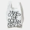 SUSAN BIJL The New Shopping Bag^The New Shopping Bag Ocean White Medium