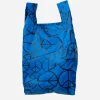 SUSAN BIJL The New Shopping Bag^The New Shopping Bag Peace Blue Medium