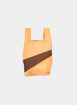 SUSAN BIJL The New Shopping Bag^The New Shopping Bag Reflect & Brown Small